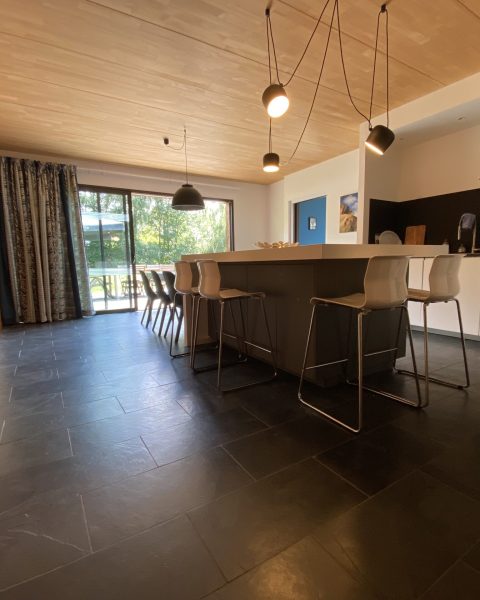 maison d'architecte grands espaces calme moderne