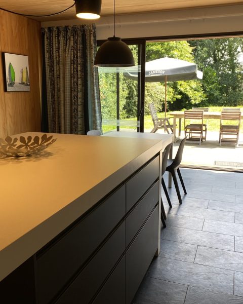 maison d'architecte grands espaces calme moderne
