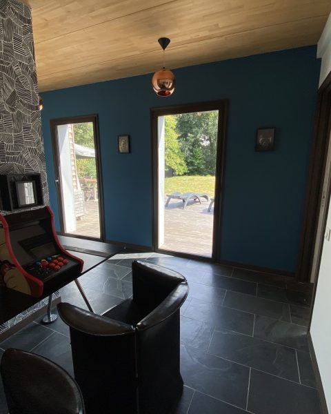 maison d'architecte grands espaces calme moderne